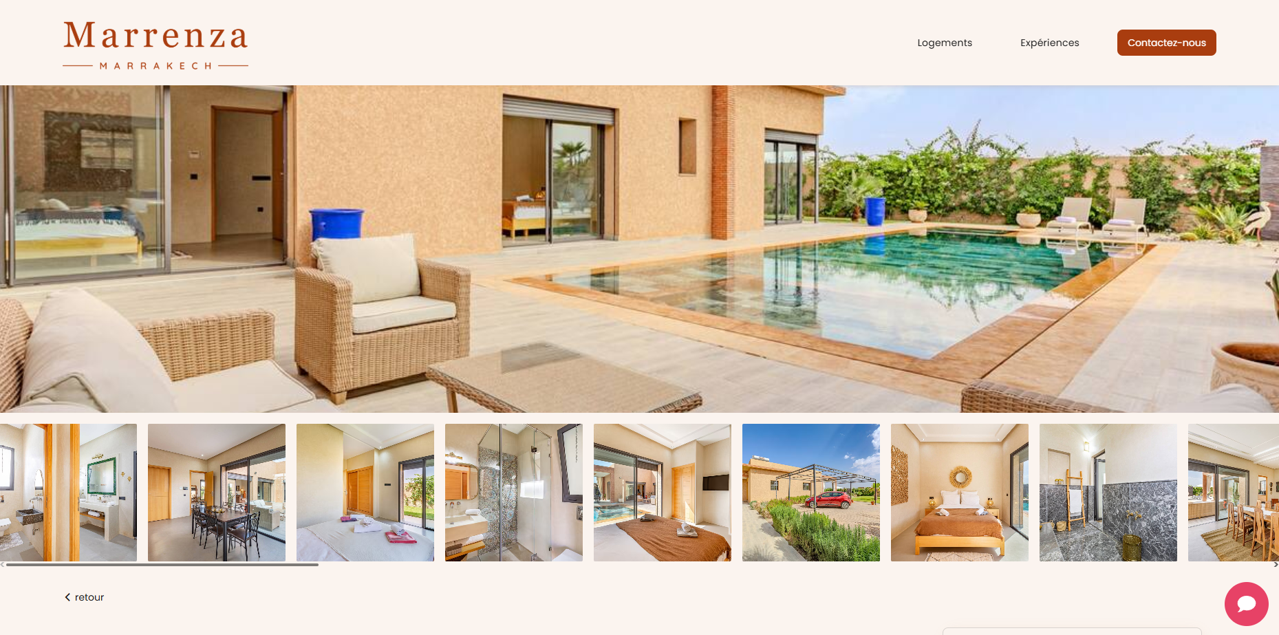 Marrenza project screenshot 2