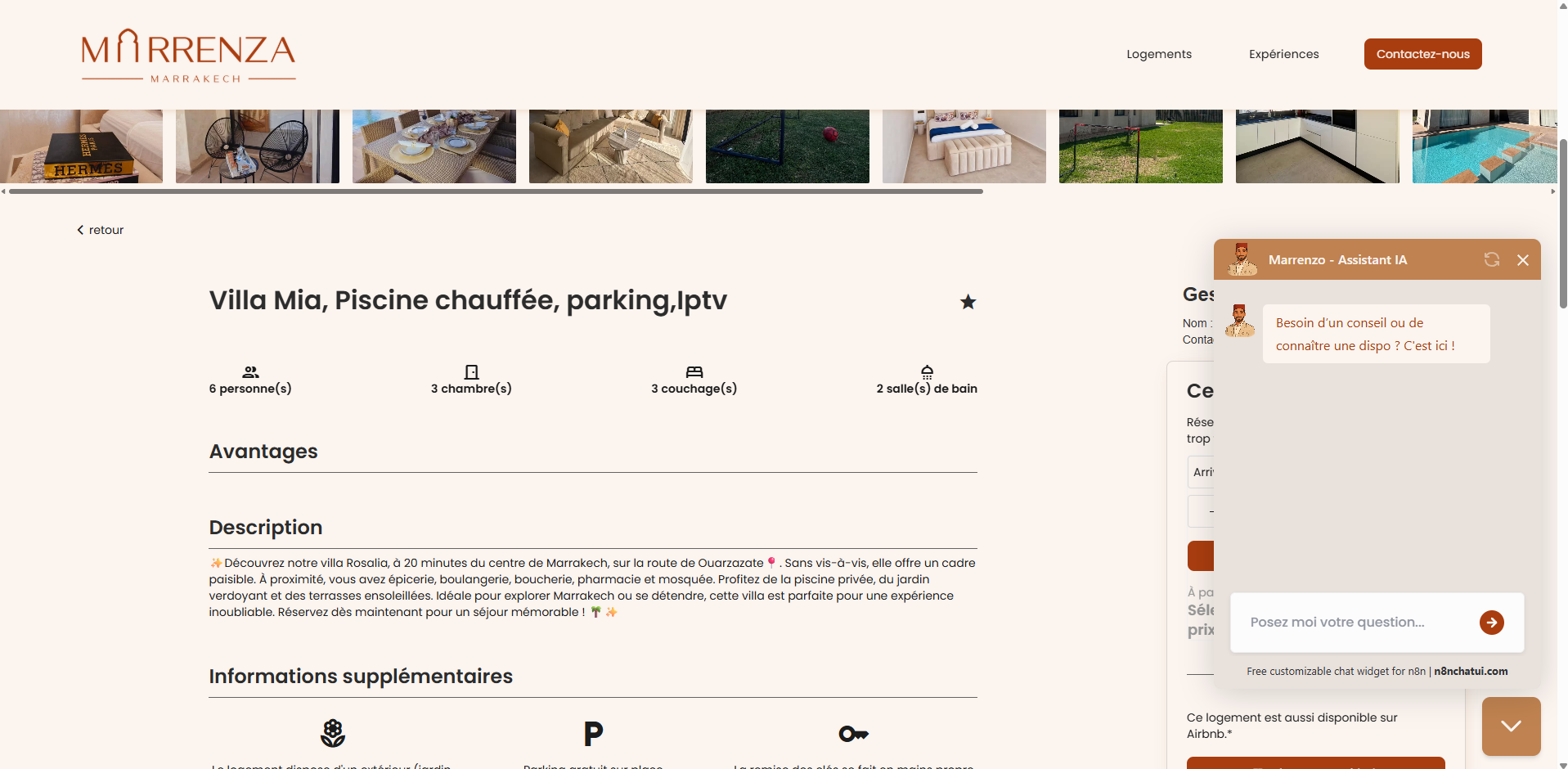 Marrenza project screenshot 3