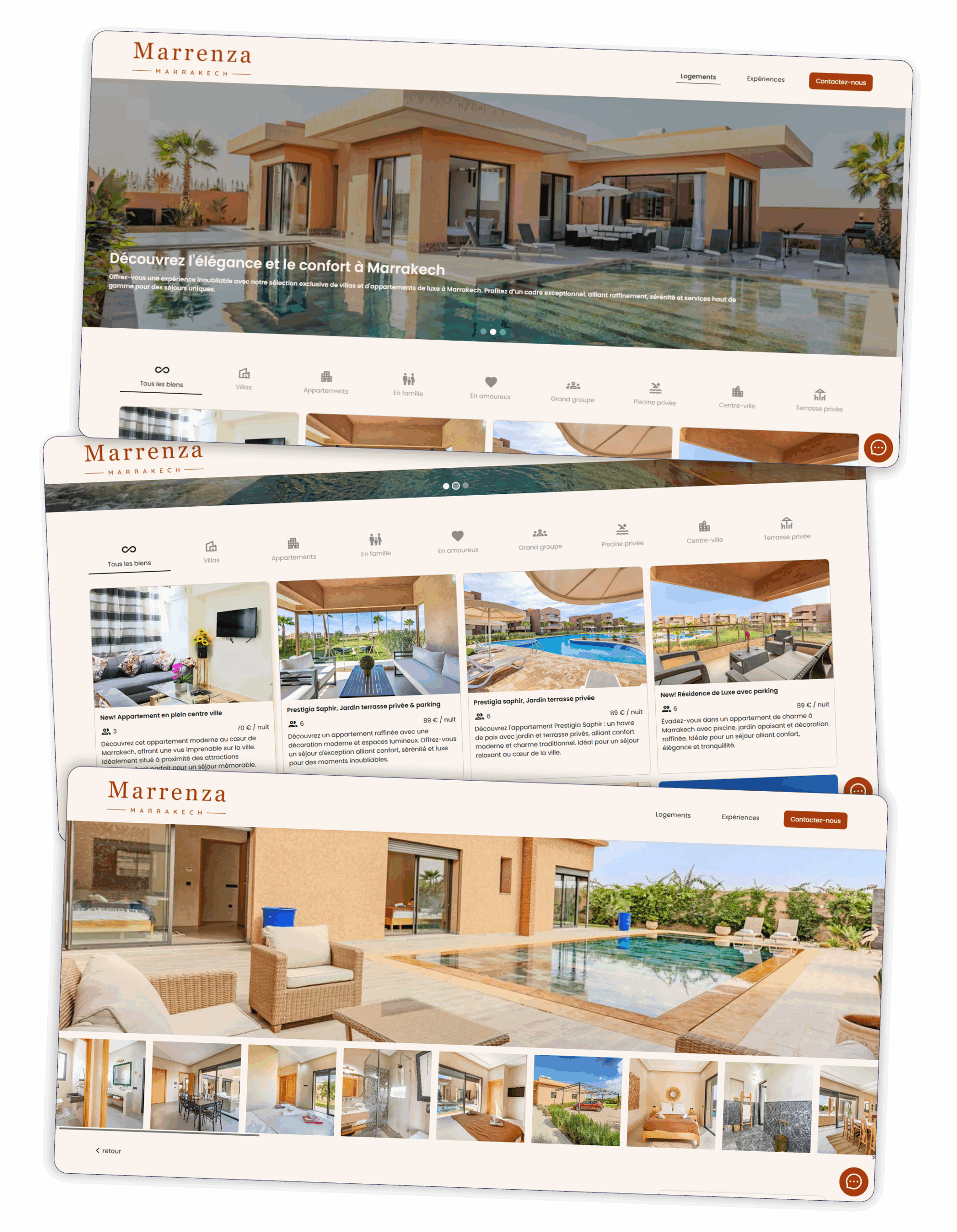 Marrenza project screenshot