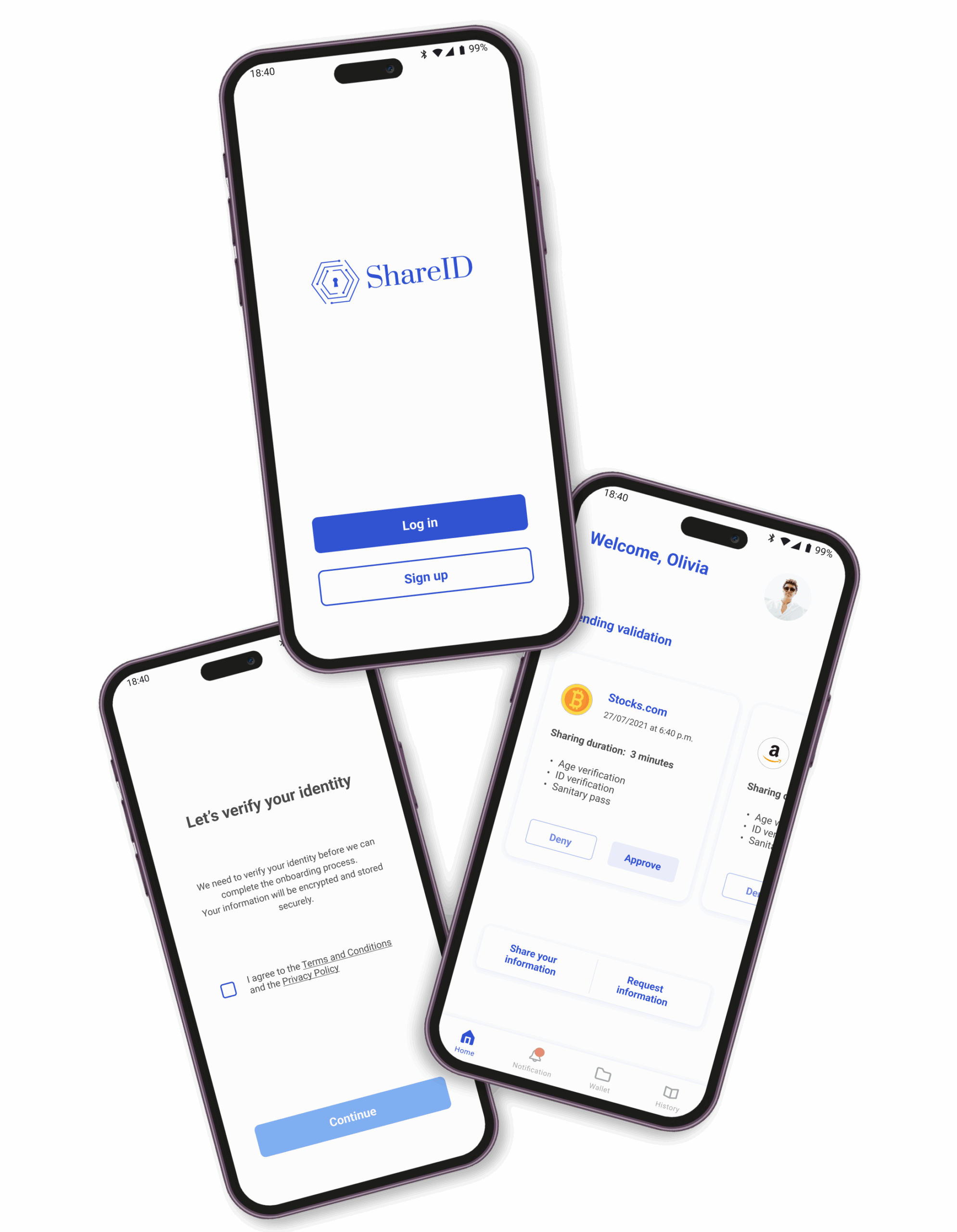 ShareID project screenshot